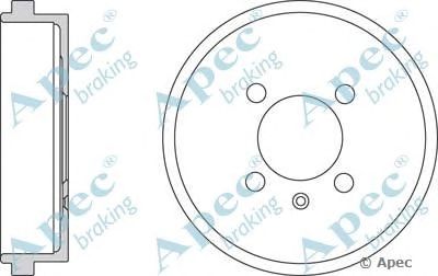 APEC BRAKING drm9932 -  Тормозной барабан